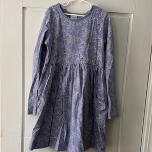 Hanna Andersson Lavender Patterned Kids Dress
